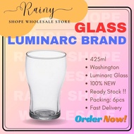 LUMINARC (Pack of 6pcs) Washington 425 ml Glass Set Beer Glass