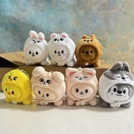 KPOP Stray Kids Skzoo Dominar Celebrate Plush Toy Felix HyunJin Jisung BBOKARI Plushies Keychain Chi