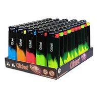 50 Pcs Cricket Disposable Gas Lighters Lighter Assorted Colors & Designs