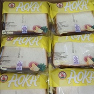 aoka roti gulung aoka roti viral lembut aoka roti panggang aoka rasa cokelat vanila coklat keju kelapa pandan 60gr rasa durian nanas roti gulung keju cokelat