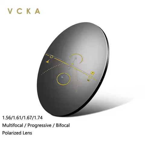 VCKA MR-8 1.56 1.61 1.67 Polarized UV400 Multifocal Progressive Sunglasses Near and Far Bifocal Lens