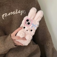 Ốp Lưng Điện Thoại Hình Thỏ Mi Phi Nhung Mùa Thu Đông Sáng Tạo Chống Rơi Cho iQOO Z9 Turbo Neo9 SPRO