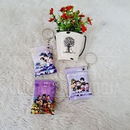 GANTUNGAN Bts Friend Keychain Tiny Tan Keychain Bts Ring Keychain Snack Bts Ring