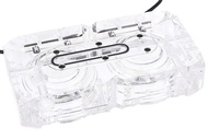 Alphacool Eisdecke Dual D5 Pump Top, Plexi