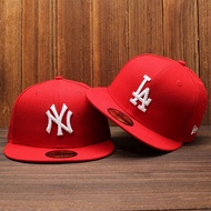 Koi616 [New] Hip hop plus size la NY embroidery baseball cap unisex sun protection baseball cap snap