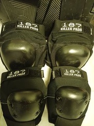 187 KILLER PADS - PRO DERBY KNEE &amp; ELBOW PAD