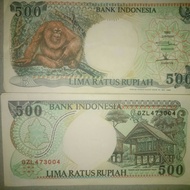 uang lama uang kuno 500 rupiah 1992