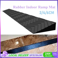 Height 2/4/6CM Indoor Ramp Mat Step Curb Heavy Duty For Motorcycle Wheelchair Ramp Climbing Ladder C