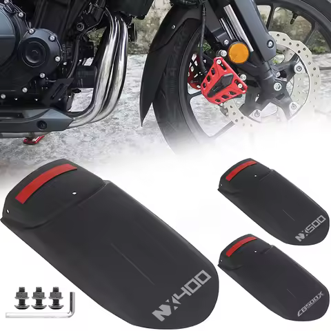 Motorcycle For Honda NX400 NX500 2023 2024 NX 400 NX 500 CB500X 2022 2023 Front Fender Extender Acce