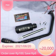 Exhaust XSR 155 racing XSR155 Exhaust full system Exhaust 1 set black coating