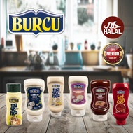 Burcu Garlic Mayonnaise/ Mayonnaise/ Ranch Sauce/ BBQ Sauce/ Ketchup Hot & Sweet/ Apple Vinegar -