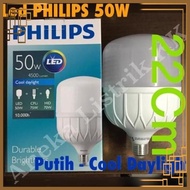 PUTIH [ANP] Philips 50w LED Bulb TFORCE CARE W Watt White T FORCE