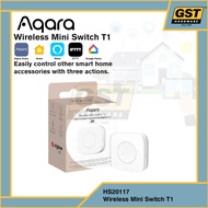 Aqara Wireless Mini Switch T1 Smart Button WB-R02D (Require Aqara M2 Hub) – HS20117