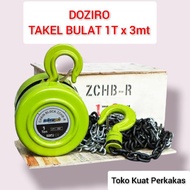 DOZIRO chain block 1 Ton x 3 Meters