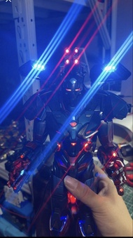 Hottoys Hot toys mms547 iron patriot 改燈成品