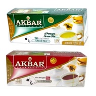 AKBAR HALAL ✅ Premium Green Tea 25s x 2g