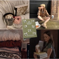 Gilmore girls vintage cardigan, loose cardigan, V-neck, slit cardigan downtown girls