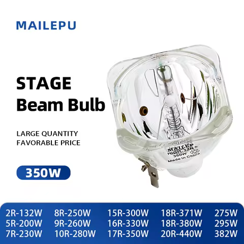 High Quality 350w MSD 17R Beam 350W Sharp Shaking Head Bulb Stage Light sharpy bulb 350w 380w 330W 3