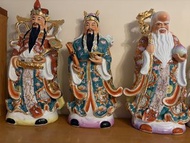 福祿壽三星陶瓷擺設