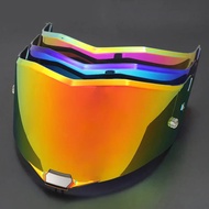 【2025NEW】Motorcycle Helmet Visor goggles plating silver red Replacement Lens Helmet Visor For LS2 FF