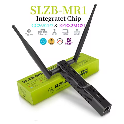 SLZB-06/M/P7/P10/MR1 Zigbee3.0 Gateway Coordinator with PoE Ethernet/USB/WiFi Bridge Compatible Zigb