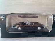 Jaguar E cabriolet 汽車模型 連 display box