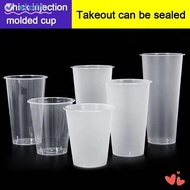ELO Cup And Lids, Plastic Transparent Milktea Cup,  90mm Disposable Cup