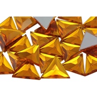 Allstarco 13mm Flat Triangle Acrylic Rhinestones Plastic Gems Plastic Costume Jewels Embelishments -