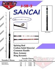 Joran Pancing  Aewa Sancai 7-16Lb 150 165 180 Cm Bahan Carbon Solid Ringan