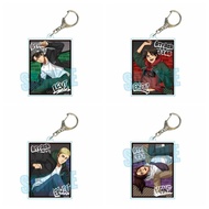 Hanji Zoe Erwin Smith Levi Anime KeyChain Attack on Titan Men Key Chain for Women Cartoon Figure Acr