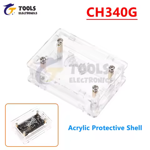 NodeMcu Lua ESP8266 CP2102 CH340G Iot Development Board Transparent Acrylic Protective Shell