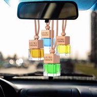 Car Hanging Diffuser Refillable Car Essential Oil Diffuser Car Air Freshener Pendant Perfume Aromatherapy Vials Car Fragrance Ornament