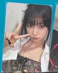 出 Lesserafim pureflow Chaewon photocard GS25 特典小卡 Le sserafim