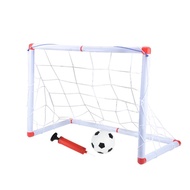 Tiang Gol Mini Bola Sepak Gol Bola Sepak Dalam Rumah Indoor And Outdoor plastic Mini Folding Football Soccer Ball Goal