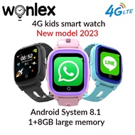 Wonlex kids smart watch 4G CT10 Android system 8.1 Video call GPS positioning SOS waterproof children's phone watch