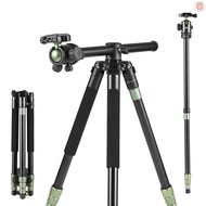 BAFANG 68-Inch Photography Horizontal Tripod Camera Tripod Stand Monopod Aluminum Alloy 10kg/22lbs Load Capacity with 360° Panoramic Ballhead Carrying Bag for D  [24NEW]