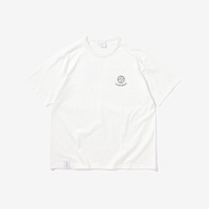 เสื้อยืดแขนสั้นผู้ชาย 714Street สไตล์ลำลอง สีขาว คอกลม ผ้าฝ้าย ลายการ์ตูน แฟชั่นฤดูร้อน เสื้อยืดคู่ร