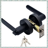 [h5bl3j6wj.ph] Zinc Alloy Indoor Door Lock with Silent Operation, Keyed Exterior, 60mm Cylinder - Br