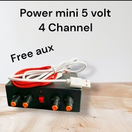 MINI AMPLIFIER/POWER MINI STEREO 5 VOLT