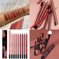 พร้อมส่ง DEROL VELVET MATTE LIP LINER ลิปไลน์เนอร์ ดินสอเขียนขอบปาก สีจริงรูปที่2