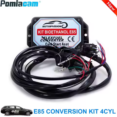 E85 4cyl Bioethanol Converter Auto Conversion Kit Flex Fuel Ethanol Alternative with Cold Start Asst