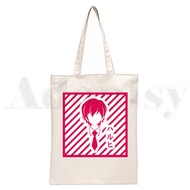 TWOuran High School Host Club 印花帆布袋单肩包折叠袋手提购物袋Korea MH7K