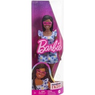 Barbie Fashionistas Doll with Down Syndrome Wearing Heart Print Dress