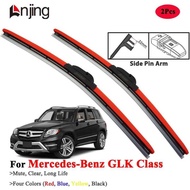 LNJING Colorful Wiper Blades For Mercedes Benz GLK X204 GLK250 GLK280 GLK300 GLK350 2008-2015