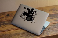 Sticker Aksesoris Laptop Apple Macbook Drummer 001