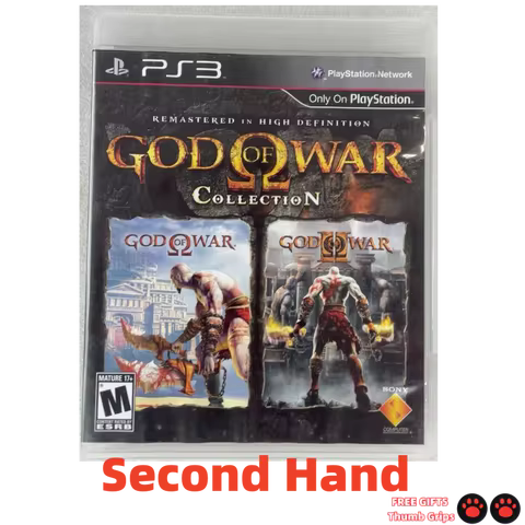 Playstatio3 PS3 Second Hand Game CD God Of War Collection 1 and 2 Playstation3 Game Card Ps3 Games G