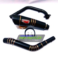 Racing exhaust R9 h2 dopp, Cbr150, Vixion CB R15 GSX Satria Fu Sonic Allmtor 150cc