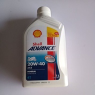 SHELL ADVANCE MINERAL MOTORCYCLE OIL 20W-40 4T