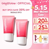 【HOT】Glad2Glow Lychee Vitamin Water BB&CC Cream| Bright Up, whitening 3-in-1 Tone-up SPF Foundation 
