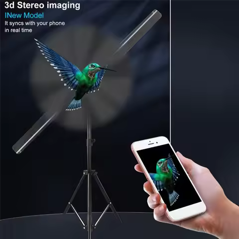 Wifi 3d Hologram Projector holiday Led Sign For Party Wedding DIY Decoration 3d hologram fan player 